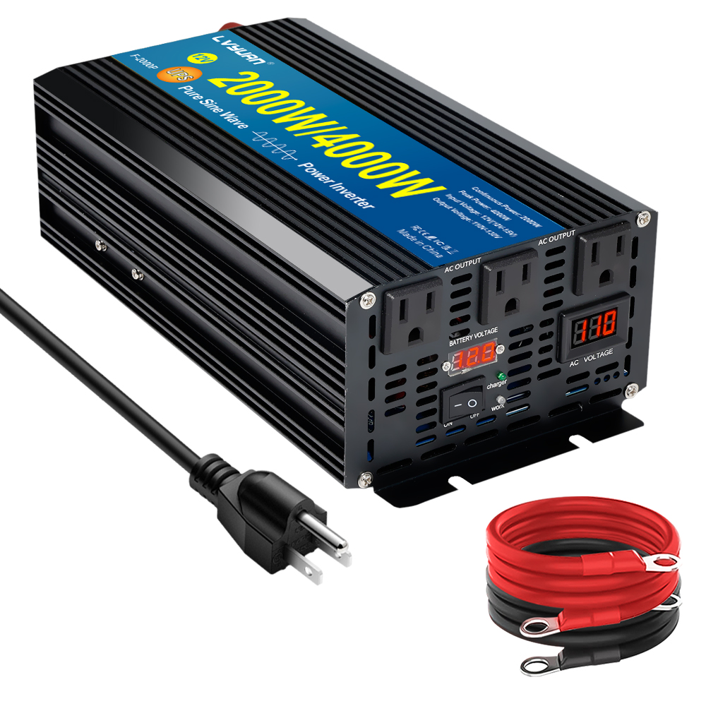 Power Supply 12V - Inversor LVYUAN 1500W com Função UPS