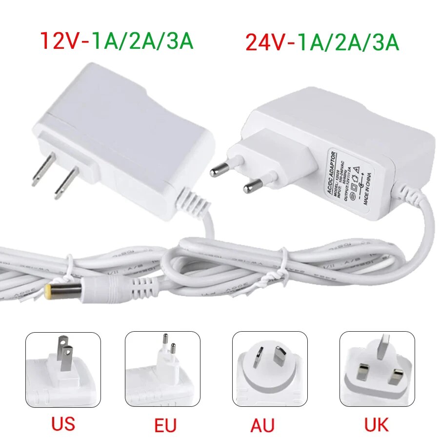 Dc Power Supply 12V - Ac 100-240v para dc 12v 24v