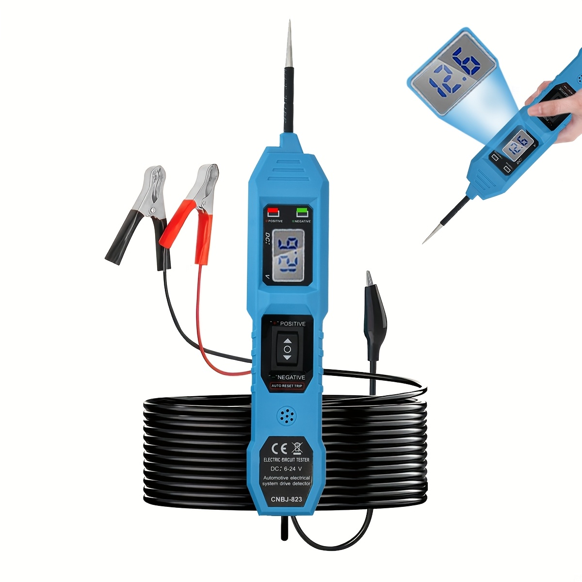 Testador de Circuito Automotiv - Power Supply Tester avaliação e preço