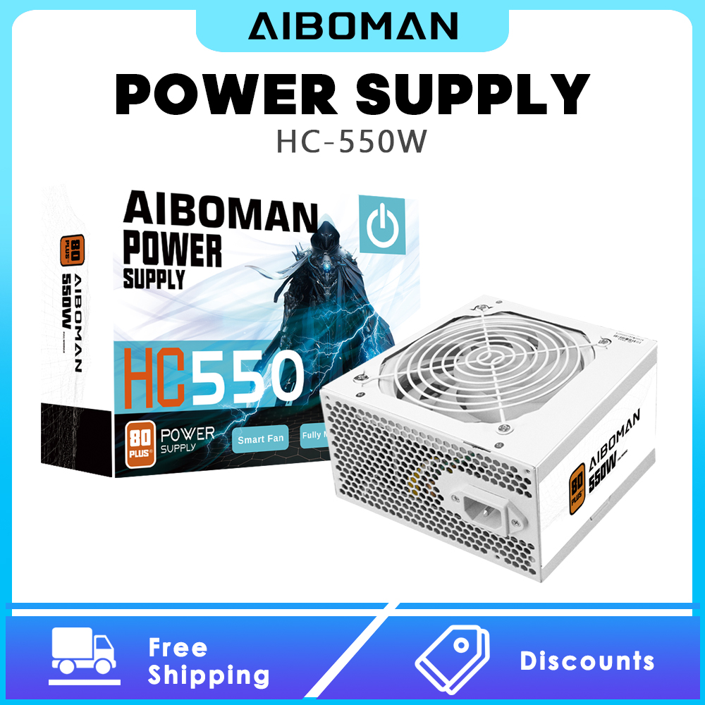 Fonte de Alimentação AIBOMAN 5 - Power Supply 650W avaliação e preço